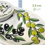 Palestinian Ceramic plate bowl handmade