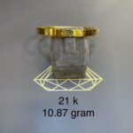 21k gold ring 10.87g