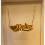 delia name gold chain