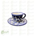 arabic coffee cup with saucer